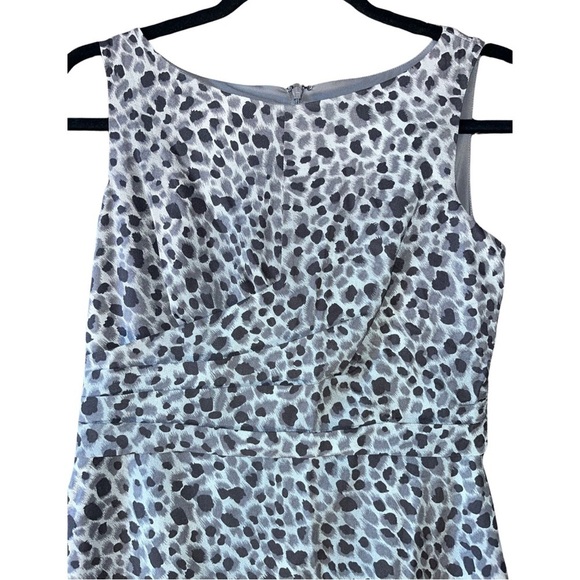 Ann Taylor Stretch Spotted Silk Dress - Picture 3 of 6